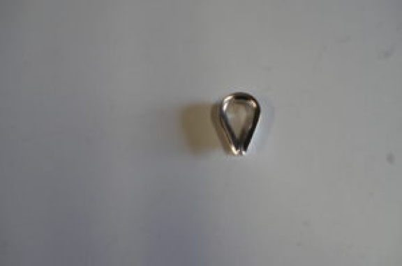 Puntkous 5 mm RVS