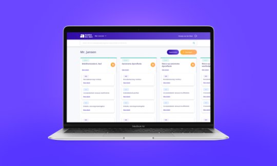Mock-up van de tool