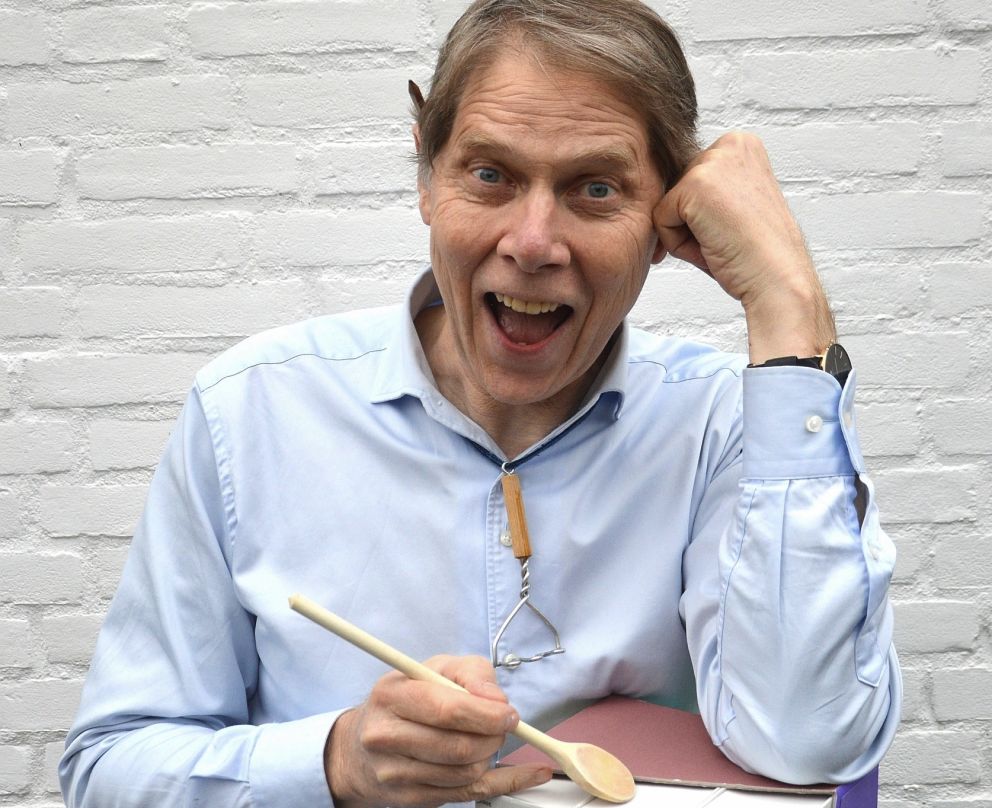 Wim Daniels Koken met taal foto Cees van Keulen horizontaal 0
