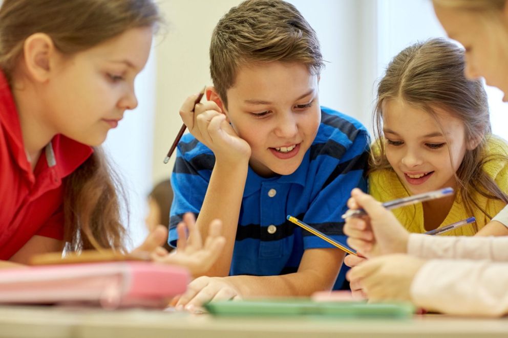 kinderen school samenwerken