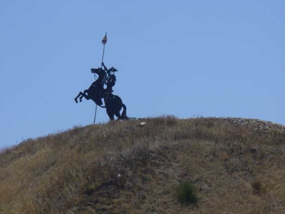 Op een heuvel in Akko Napoleon Bonaparte