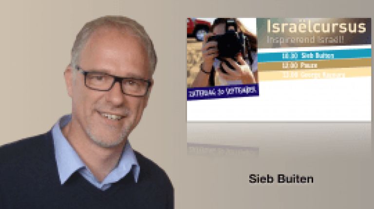 Video Israëlcursus najaar 2014 met Sieb Buiten - Christenen voor Israël