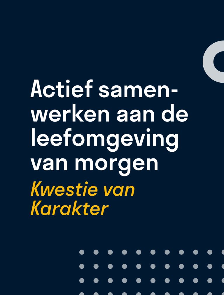Actief samenwerken aan morgen