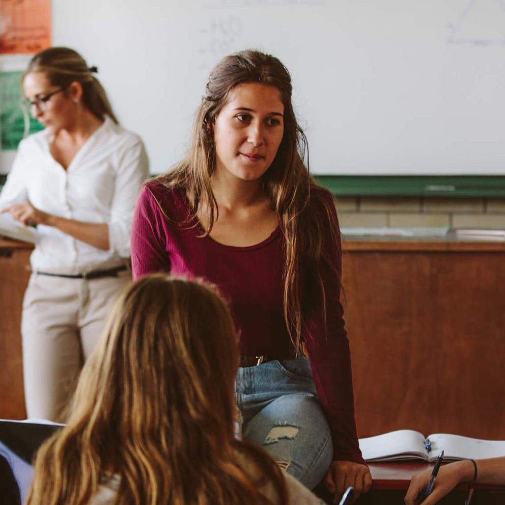 groep leerlingen lerares kopie