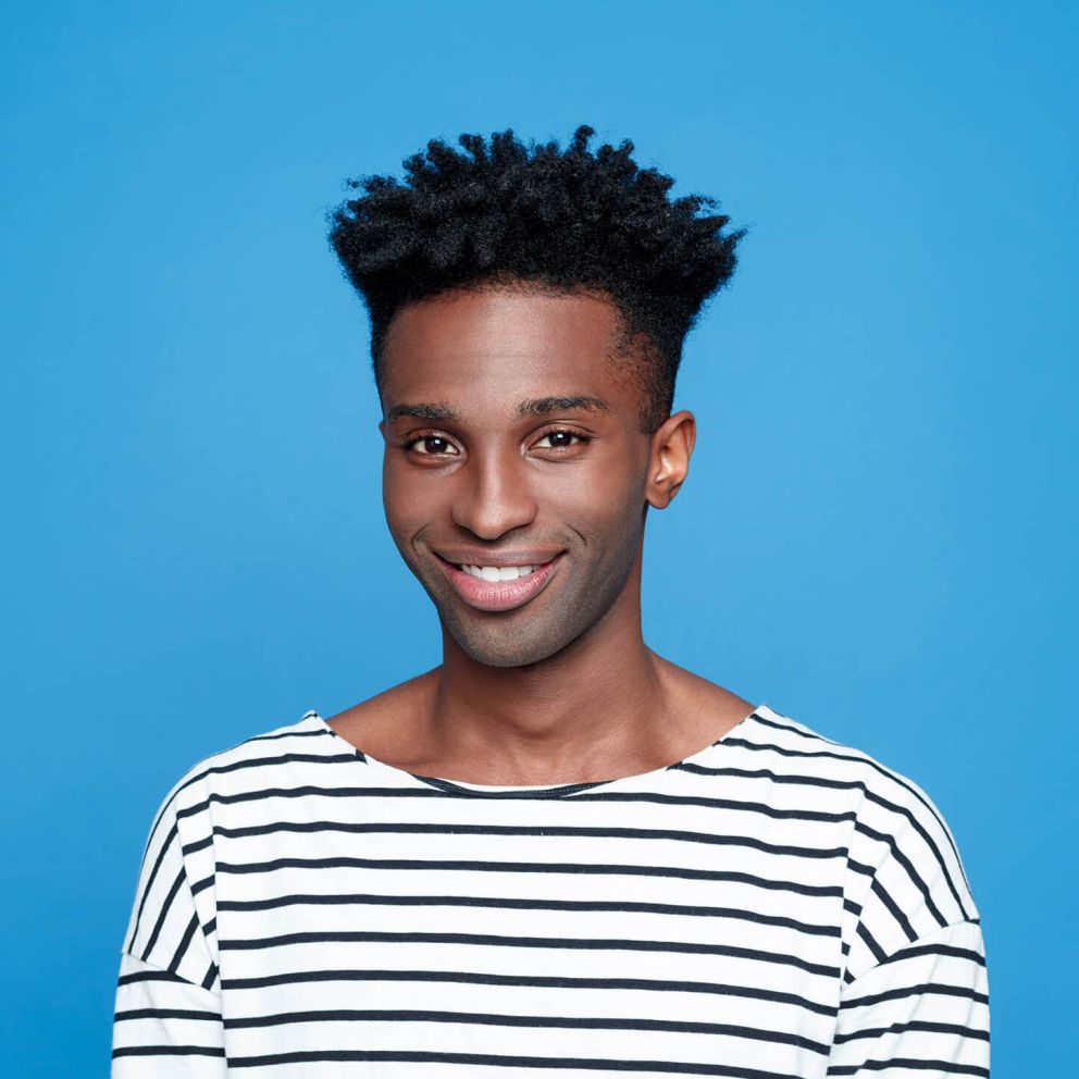 Lachende jongen