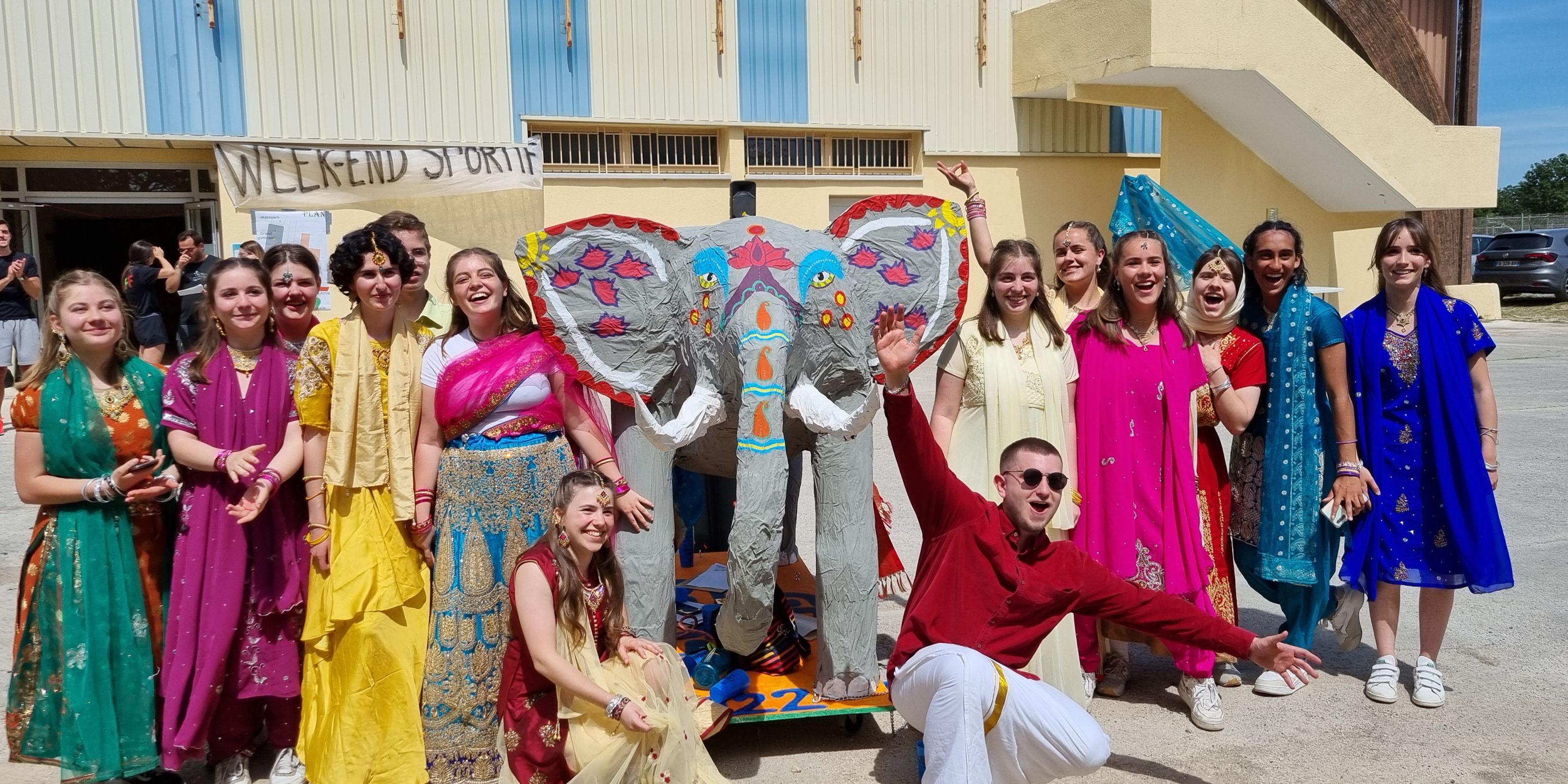 De winnend groep uit La Grand Combe