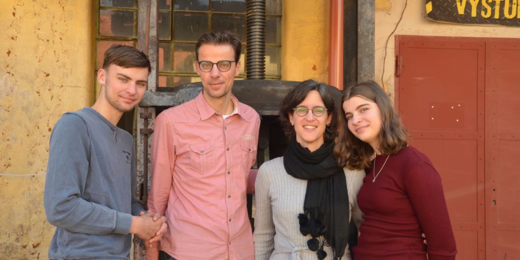 Familie Wolters gezinsfoto