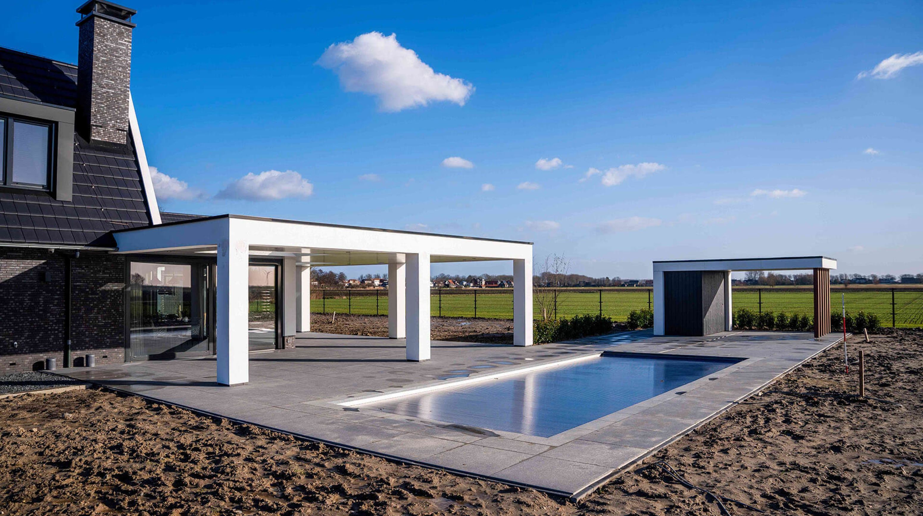 Luxe poolhouse op maat