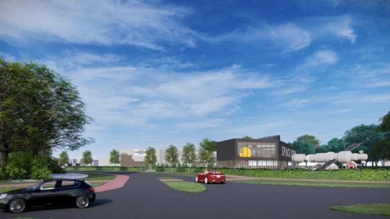 Impressie Space Experience door Van Egmond Architecten alleen foto