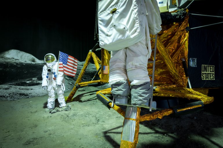 Maanlandschap Space Expo