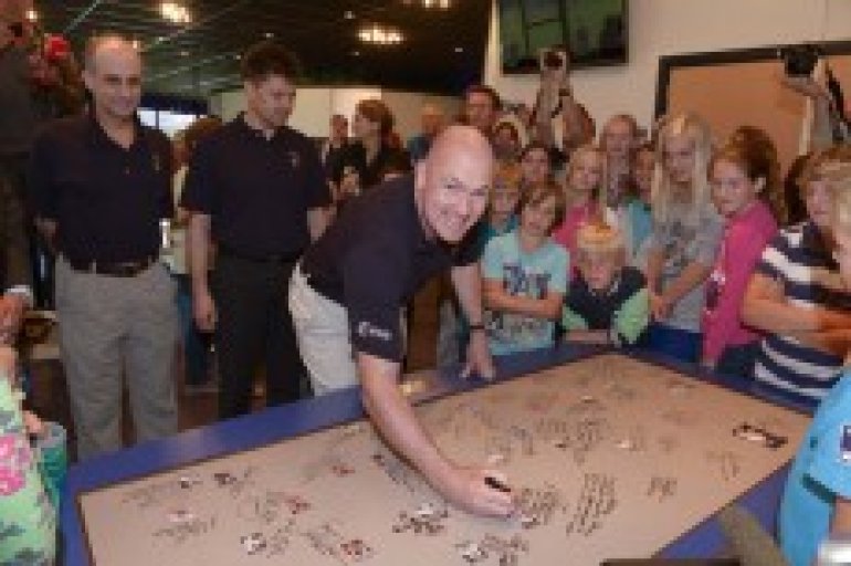 post flight tour andre kuipers